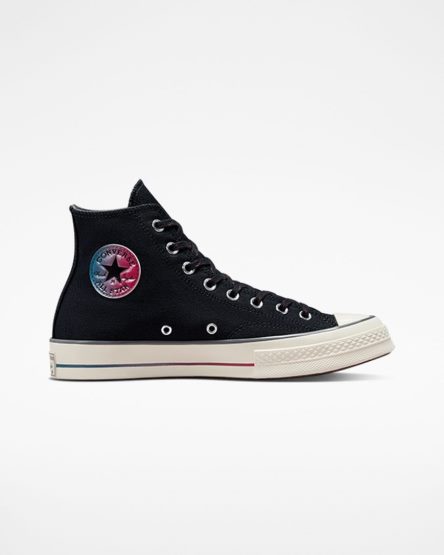 Women's Converse Chuck 70 Color Fade High Top Shoes Black / Grey | AU E1843B